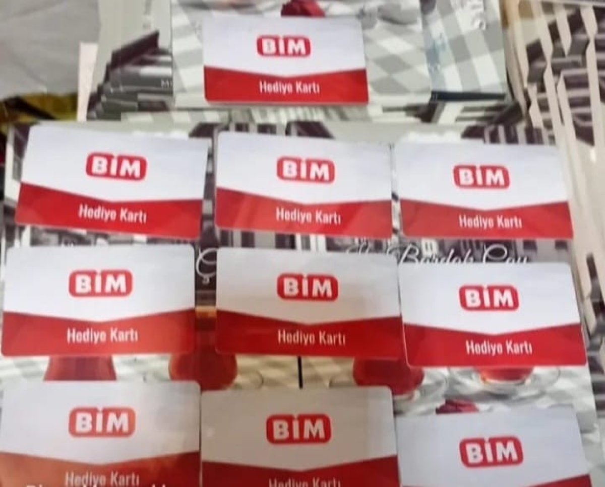 MARKET ALIŞVERİŞ KARTLARI DAĞITIMI